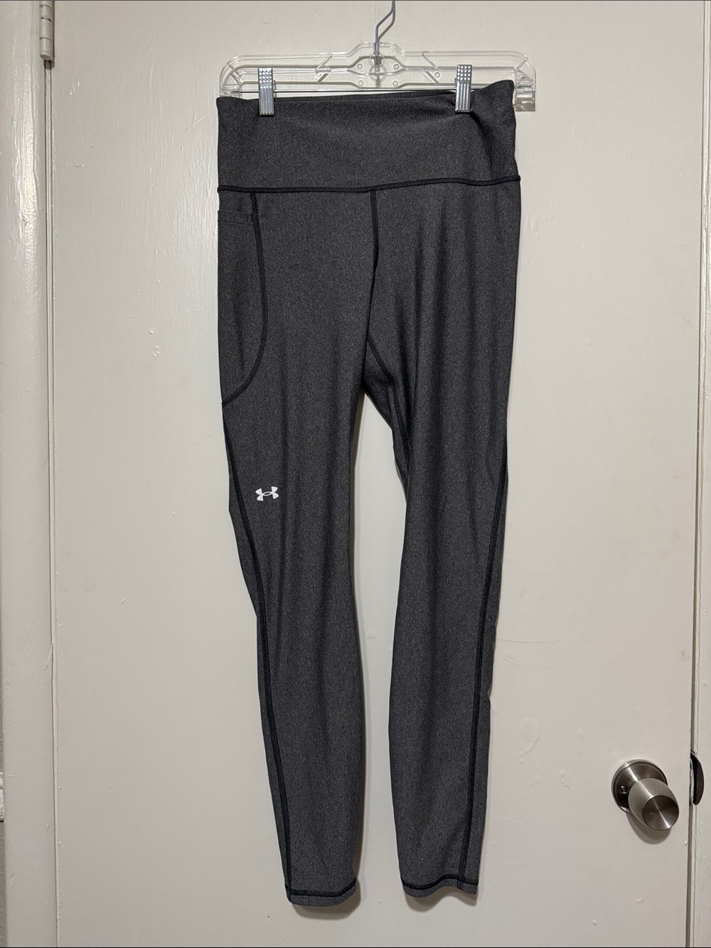 Under Armour Black Women's High-Waist Performance Leggings 125